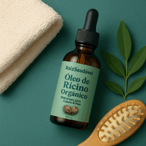 Óleo de Rícino Orgânico – 100 ml