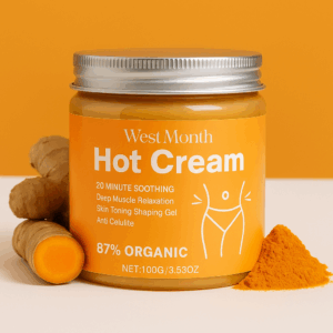 West Month – Hot Cream Modelador 87% Orgânico (100 g)