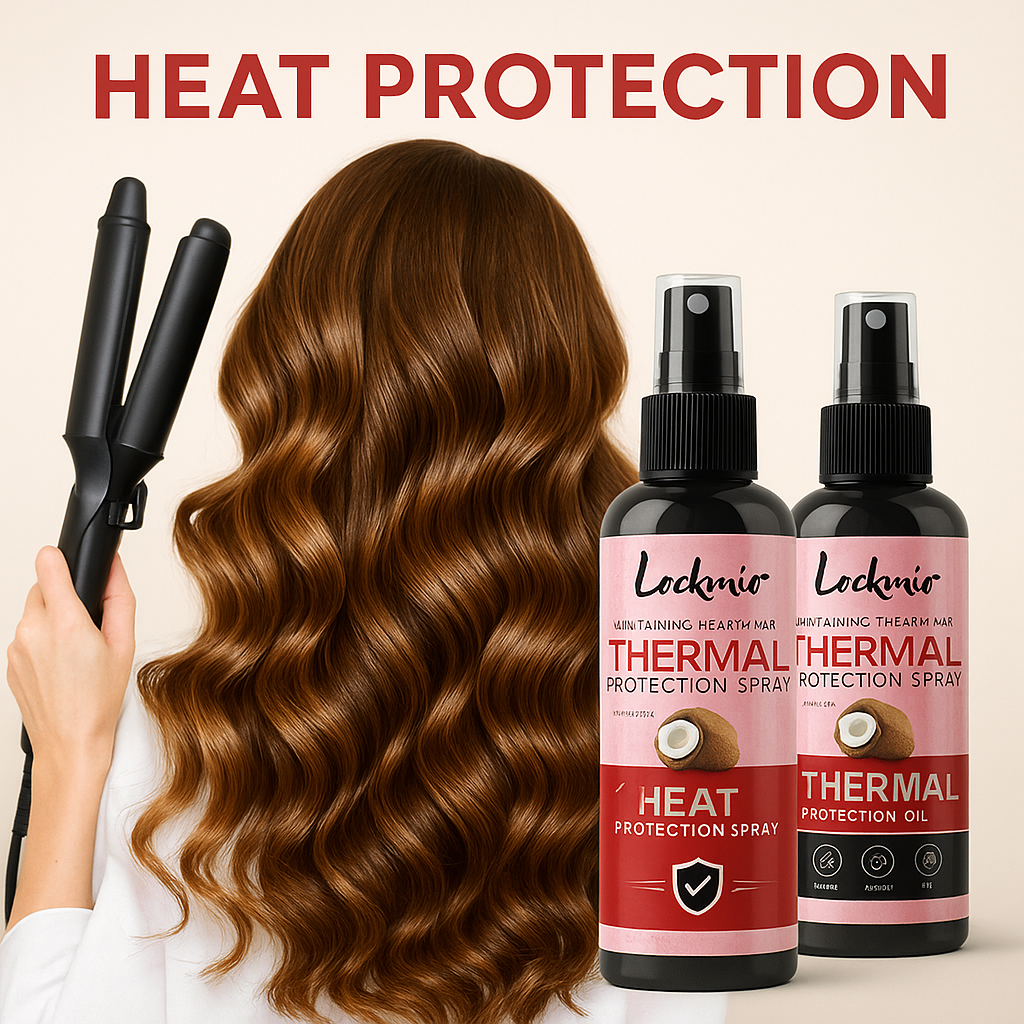 Lockmio – Spray Protetor Térmico para Cabelo (100 ml) - Imagem 3
