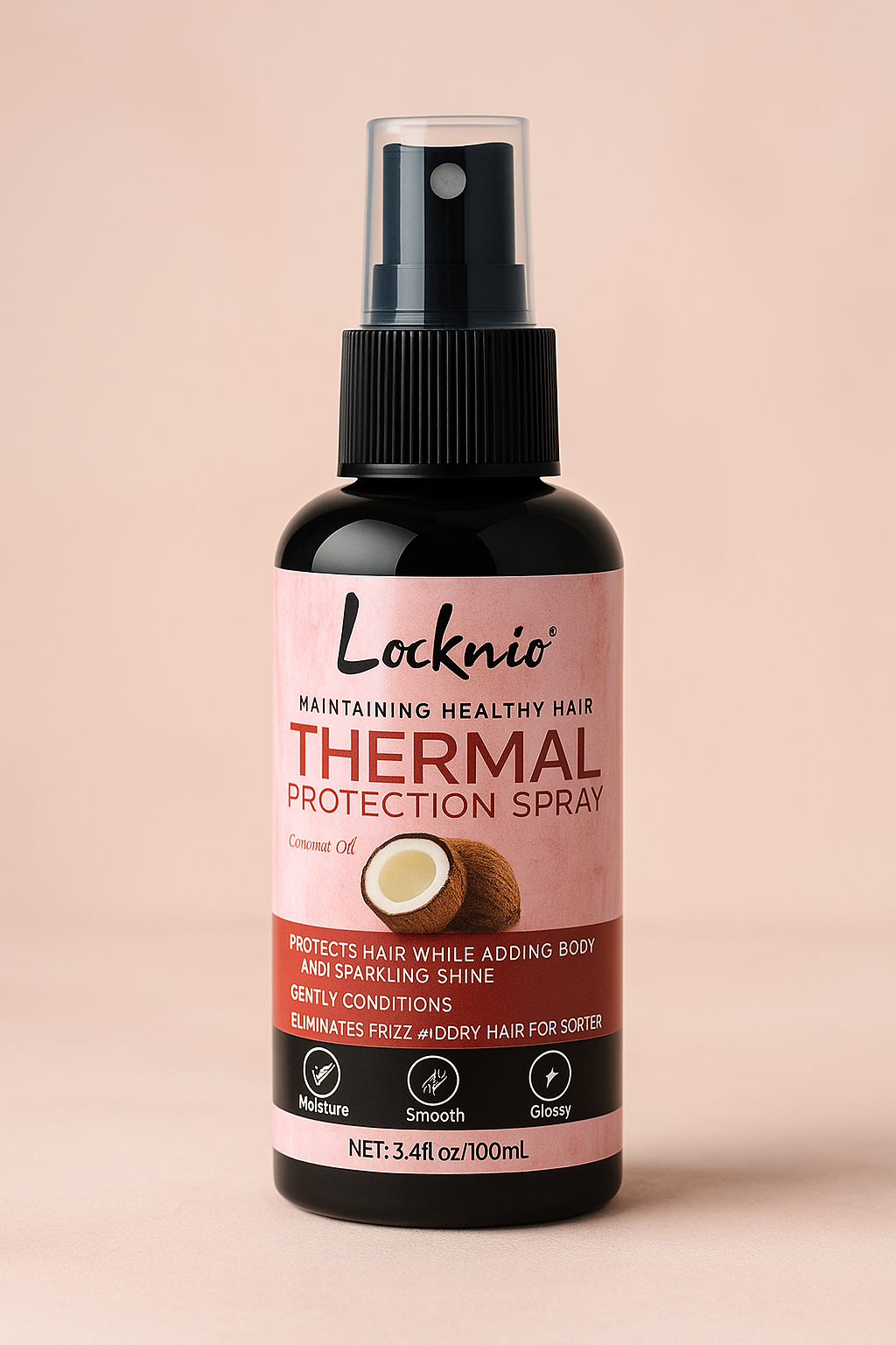 Lockmio – Spray Protetor Térmico para Cabelo (100 ml)
