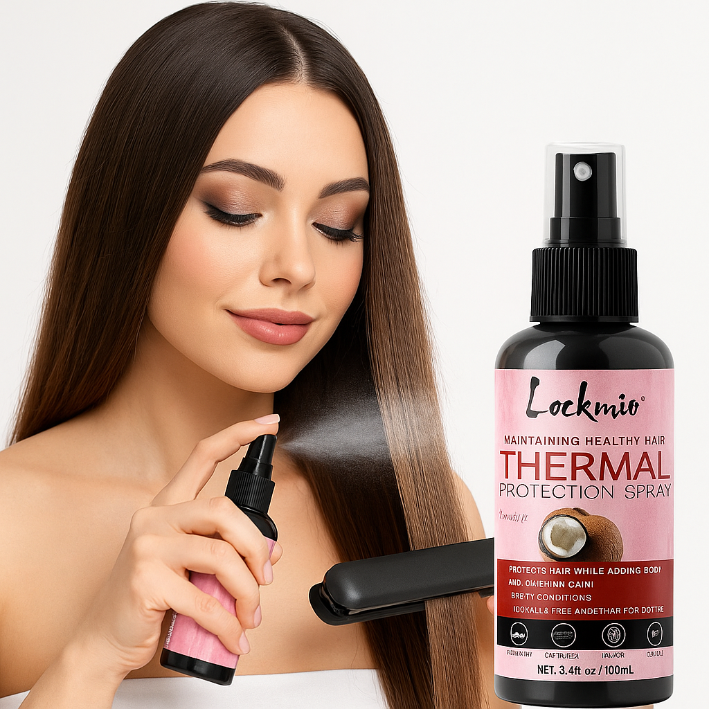 Lockmio – Spray Protetor Térmico para Cabelo (100 ml) - Imagem 2